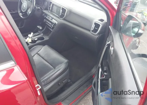 2018 Kia Sportage Ex from USA, damaged, VIN KNDPNCAC9J7371418